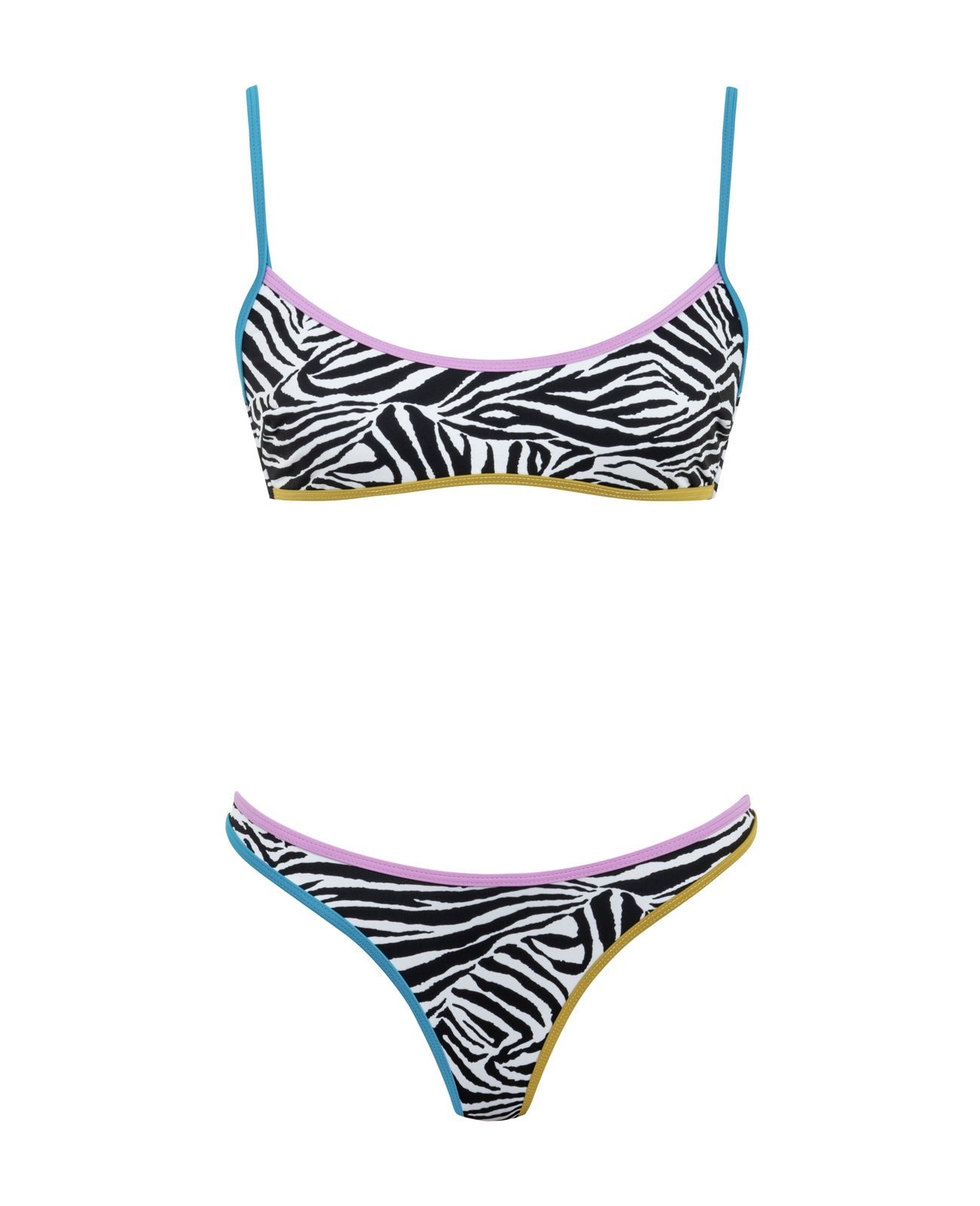 zebra bralette